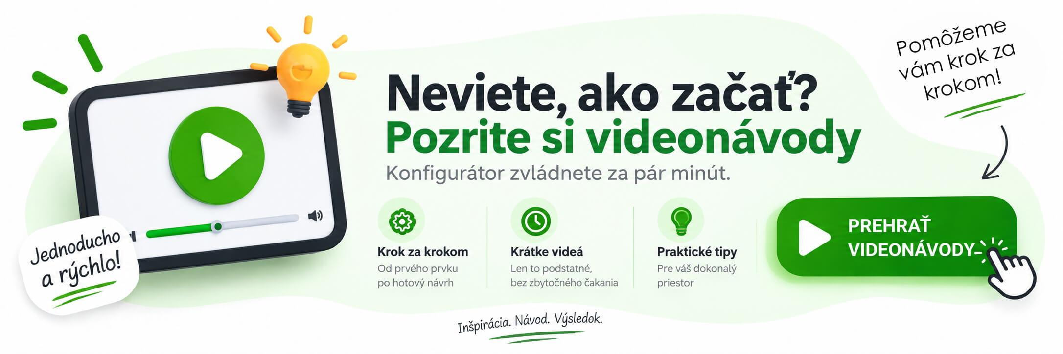 Video n&aacute;vody &ndash; ako pracovať s konfigur&aacute;torom